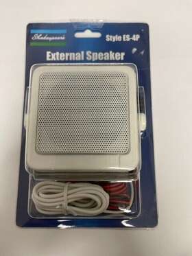 Es-4p Shakespeare External Speaker With Amp - Marine Weather Proof