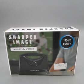 Sharper Image 206178-01 100 Ft Range Wireless Tv Speaker - Tested
