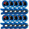 Sn-1x10 Snark Clip On Chromatic Guitar Instrument Tuner Pack 700175750310