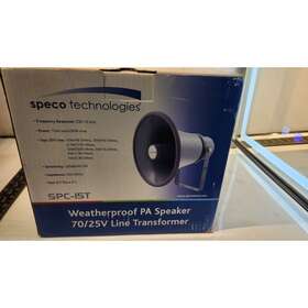 Spc-15t Star Spc15t Speco Pa Water Proof Speaker