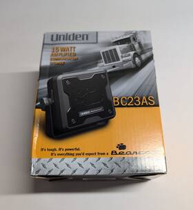 Bc23as Uniden 15 Watt Amplified External 3 Inch Communications Speaker With Noise Supp