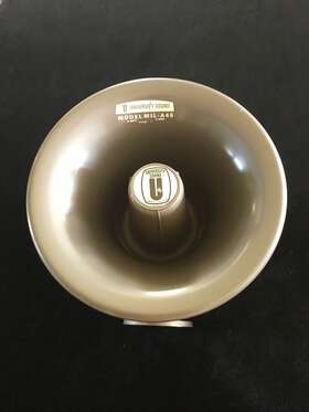 University Sound Mil-45 Model Paging And Talkback Speaker Nos Made In Usa With Box