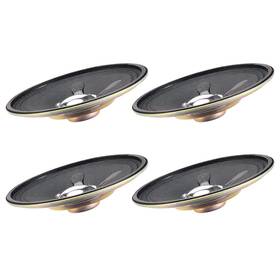 Uxcell 041814369570 3w 8 Ohm Micro Internal Speaker Magnet Loudspeaker 77mm Dia 4pcs