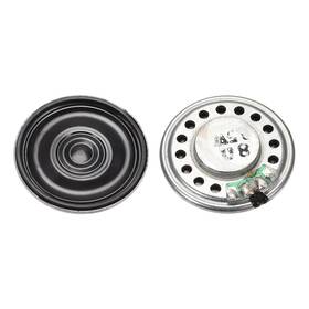 Uxcell 041814548166 0.5w 8 Ohm Diy Magnetic Speaker 28mm Round Replacement Loudspeaker For 2pcs