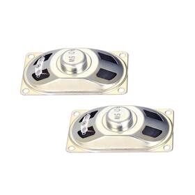 Uxcell 714998736574 5w 8 Ohm Diy Audio Speaker Loudspeaker 40mmx70mm 2pcs