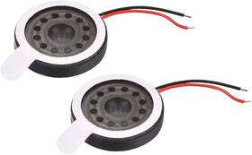 A19090500ux0209 Uxcell 1w 8 Ohm 16mm Dia Speaker With Wire For Electronic Projects 2pcs
