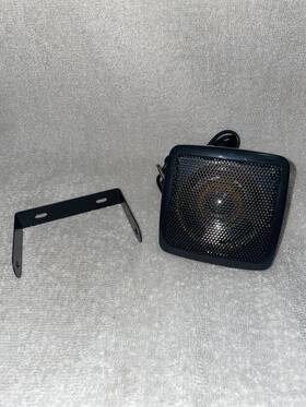 Workman 601754998874 K8 Wedge Shaped 2 3/4 Inch External Cb Speaker With Bracket And 3.5mm Plug