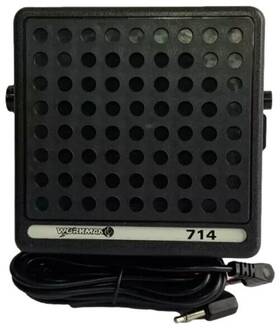 Workman 693031601171 714 Heavy Duty 4 Inch Noise Canceling And Talk Back External Cb Radio Speaker
