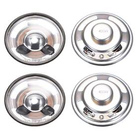 Zaplyte 041814547893 3w 4 Ohm Diy Magnetic Speaker 50mm Round Replacement Loudspeaker For 4pcs