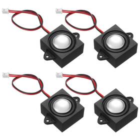 Jst-ph2.0 Zaplyte 639664209209 4pcs Speaker 3 Watt 4 Ohm Mini Micro With Interface