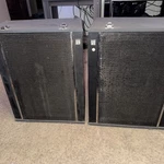 Vintage Akai SS-110 Stereophonic Way Portable Speaker System, 8 Ohm, 20W. Fixed Price $294.99.
