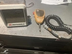 Vintage Motorola Mocom 70 Speaker, Mic And Cord. Fixed Price $65.95.