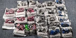Skullcandy 2XL Offset Large In-ear Headphones W/ Mic. (r-w-b) Lot 28. Fixed Price $52.50.