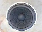 20OO98 Sony Speaker, 1-826-186-11, 3#15 Net Wt 8-1/4" Diameter, 4-3/4" Deep, Vgc. Fixed Price $24.95.