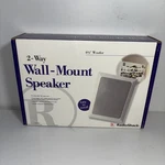Radioshack 40-4094 Wall Speakers 2-WAY 100W Max W/ Box & Mounts New Open. Fixed Price $35.00.