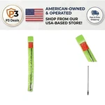 Flexible 15.5IN Tri-band Antenna Superior Reception For Walkie Talkies. Fixed Price $20.79.