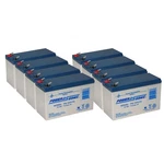 Power-sonic 12V, 7AH, Agm, F2 Replaces Ion Block Rocker IPA76C 8 Pack. Fixed Price $159.99.