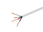 Monoprice Speaker Wire, CL3 Rated, 4-CONDUCTOR, 18AWG, 250FT, White. Fixed Price $104.99.