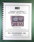 Mfj 929 Auto Antenna Tuner Instruction Manual: W/clear Protective Covers!. Fixed Price $23.00.