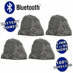 Theater Solutions Wireless 400W Rechargeable Bluetooth Rock Speaker Set Grey. Fixed Price $109.99.