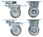 Rockville 3" Locking+swivel Steel Caster Wheels For Peavey Rbn 118 Subwoofer. Fixed Price $39.95.