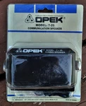 New In Package Opek Model 7-25 Communication Speaker Power 5W Nom 8W Max. Fixed Price $19.49.