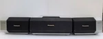 Panasonic 3-SPEAKER System Model#s: (1)SB-PC70A Center (2)SB-PS70A L&r, Tested. Fixed Price $34.97.