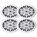 Pyle PLMR692 6X9" 260W Max Power 2-WAY Full-range Marine White Speakers (qty 4). Fixed Price $123.49.