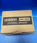 Uniden Amx 260C External Speaker With Mounting Bracket. Fixed Price $30.00.