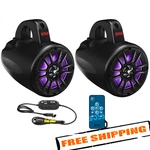 Boss Audio B40RGB Atv Utv Marine Weatherproof Waketower Speaker System. Fixed Price $310.57.