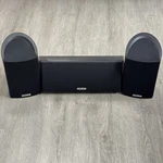 Polk Audio RM101 Satellite Surround Speakers & Center RM202 - Working. Fixed Price $65.00.