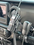 Jeep Grab Bar Radio Speaker Mic Mount Baofeng, Midland, Icom, Yaesu, Kenwood. Fixed Price $39.95.