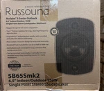 Russound - 5B65SMK2 6.5 Acclaim Indoor/outdoor Speaker ( Each). Fixed Price $175.00.