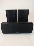Klipsch SC.5 Center Channel + Pair Ksb 1.1 Bookshelf Speakers Home Theater Set. Fixed Price $109.99.