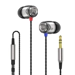 Soundmagic E10 Wired Earphones No Microphone Hifi Stereo Earbuds 1.2, Gun. Fixed Price $43.35.
