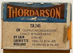 Thordarson TR741 Cb Output Modulation Hy Gain Lafayette Midland Radio Part Nos. Fixed Price $49.99.