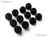 12PCS Small Black Soft Eartips Earbuds Set For Audio-technica In-ear Earphones. Fixed Price $13.99.