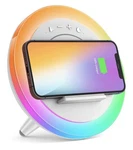 Sidvar Bluetooth Speaker Night Lights, Wireless Charging Modern / New. Fixed Price $30.00.