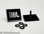 Jbl Badges Set (2) Flat Peg Mount Replica Of Original Speaker Logos. Fixed Price $39.00.
