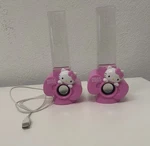 Retro Vintage Looking Hello Kitty Dancing Water Speakers Sanrio 2015. Fixed Price $40.00.