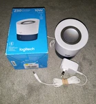 Logitech Z50 Portable Mini Speaker For Smartphone, Tablet & Pc, Ac Power 3.5MM. Fixed Price $15.00.
