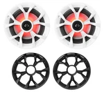 Pair Rockville RKL65MBW 6.5" 700W Marine Boat Speakers W/led+black/white Grilles. Fixed Price $59.95.