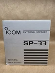Icom External Speaker SP-33. Fixed Price $150.00.