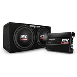 Mtx Audio TNP212D2 Terminator Series Dual 12" Sealed Enclosure And Mono Amp. Fixed Price $295.96.