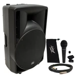 Harmony Audio HA-C15A Pro Dj 15" Powered 1000W Active Pa Speaker & Peavey Pv Mic. Fixed Price $239.95.