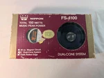 Nippon FS-4100 4" Dual Cone Speaker 150W 8 Ohm Untested For Parts Repair. Fixed Price $35.99.