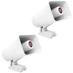 Core Pa Horn 2PC 6" 50W Loud Audio 8OHM Outdoor Speakers System. Fixed Price $28.99.