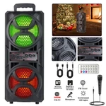 2000W Large Party Bluetooth Speaker Heavy Bass Stereo Sound + Mic Indoor/outdoor. Fixed Price $49.99.