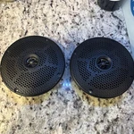2-SEAWORTHY Sound Systems By Prospec Boat Speakers Black SEA5582B 75 Watts. Fixed Price $15.89.
