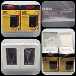Rca 15 Watt Black 2-WAY Die-cast Mini Stereo Speaker PRO-X33AV 40-5000 Nos Cib. Fixed Price $139.50.